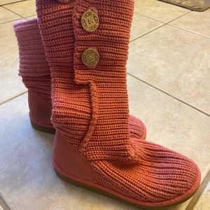 UGG knitted boots